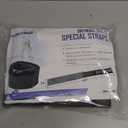 Drywall Stilt Straps - Experience Pressure Relief with Durable Nylon, Tear-Resistant Material, and Adjustable Design for a Secure and Comfortable Fit (1 Pair).