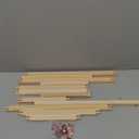 AceOrbit 20 Pcs Wood Needlepoint Stretcher Bars for Needlework, 12 Inches Stretcher Bar, Wood Canvas Frames for Embroidery, Cross Stitch & Quilting, Versatile Wooden Frame Bars for DIY Projects