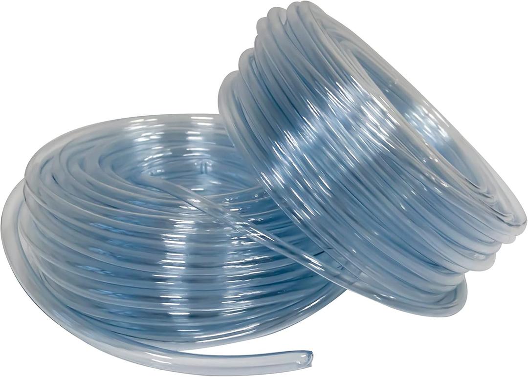 50-FT Food Grade Vinyl Tubing, 3/8 ID x 1/2 OD