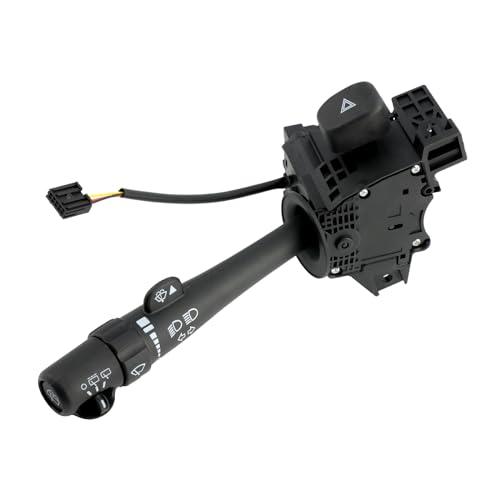 Turn Signal Switch, Compatible with 2007-2014 Chevy Suburban 1500 2500 Tahoe/GMC Yukon XL 1500 2500/Cadillac Escalade, Multifunction Windshield Wiper Lever, Replaces# 15849314, D6224E, CBS1440