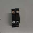 2Pcs 20 Amp 1Pole Miniature Circuit Breaker, 120/240 VAC, Single Pole Electrical Protection for Commercial and Industrial Use, 10kAIC, Black