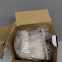 AOTHOD Silicone Cooking Utensils Set - 446F Heat Resistant Silicone Kitchen Utensils,Spatula,Spoon, Kitchen Utensil Sets Gadgets Tools Set for Nonstick Cookware,Dishwasher Safe Bpa Free (Cream White)