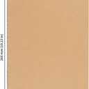 JAPCHET 30 Pack Blank Kraft Notebooks, B5 Blank Journal Notebook Unlined Thick Paper, Small Sketchbook Travel Journal for Home Office Supplies, 80 GSM, 68 Pages, 7.3 x 10 Inch