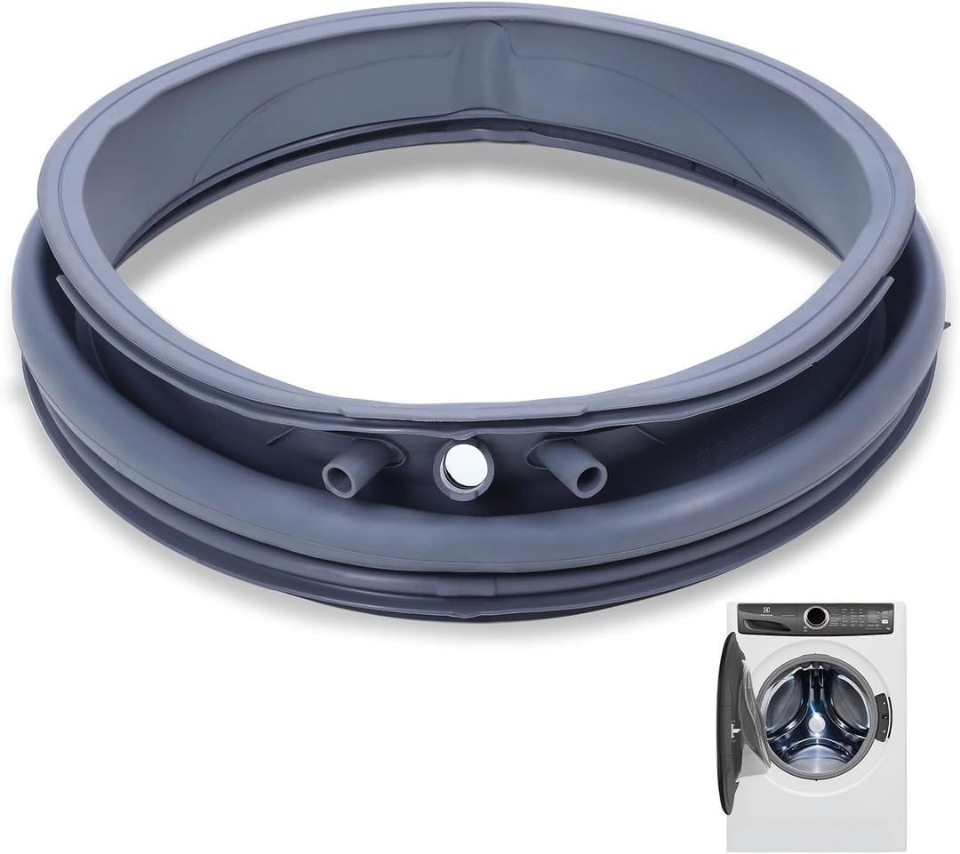 5304505004 for Electrolux Washer Door Boot Seal, Compatible with Frigidaire EFLS527UIW0 EFLS617STT0 EFLS627UTT0 EFLS517SIW0 EFLS627UIW0 EFLS627UTT1 EFLS627UIW1 EFLS517STT0 EFLS527UIW1 EFLS527UTT2