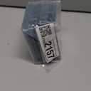 Clear ID Holder for Lanyard - ID Card Holder Waterproof (Inches, 4 x 3 Horizontal 100 Pack)