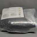 Wajade Fluffy Faux Fur Throw Blanket for Couch Bed 90x90, Luxury Soft Thick Fuzzy Plush Bubble Blanket, Warm Cozy Blanket for Sofa Chair, Tie-dye Dark Grey