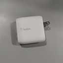 Belkin 24W Dual Port USB Wall Charger - Lightning Cable Included - iPhone Charger Fast Charging - USB Charger Block for Power Bank, iPhone 14, iPhone 13, iPhone 12, iPhone 11, iPad Pro, Samsung & more