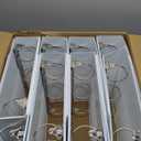 Samsill 3 Inch 3 Ring Binders, Economy Round Ring, Clear View Cover, 550 Sheet Capacity - for School, Home, Office - White, 12 Pack