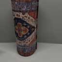 Pauwer Kitchen Rugs Non Slip Washable Kitchen Mats for Floor Farmhouse Kitchen Floor Mat Runner Rug Boho Kitchen Sink Rug Carpet for Kitchen Hallway Laundry Room, Rust