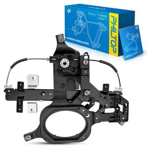 PHILTOP Front Right Power Window Regulator Fit for Silverado 1500 1999-2006