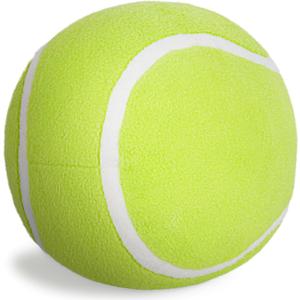 Tennis Ball Plush, 11.8" Soft Tennis Stuffed Toy Tennisball Throw Pillow Fluffy Tennis Plushies Sport Theme Gift for Kids Boy & Girls Children