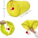 22 PCS Cat Toy Assortment with Crinkle Tunnel, Interactive Cat Toys Variety Pack for Indoor Cats, Kitten Toy Set with Mouse Toy, Feather Toy, Crinkle Balls & Tunnel Toys