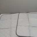 RIOUSSI Washable Pee Pads for Dogs, Reusable, Absorbent, Leakproof, Non Slip Pet Puppy Pads for Potty Training. Light Gray, 18x24 Inch(2pack)