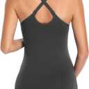 Womens Nursing Tank Tops Women Breastfeeding Seamless Maternity Cami Bra (Medium, Darkgrey)