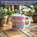 50th Birthday Gifts for Women Men - Funny 1975 Turning 50 Year Old Birthday Gift Ideas for Him, Her, Wife, Husband, Mom, Dad, Sister, Aunt, Best Friends, BFF, Coworkers, 11 oz Tea Cup Coffee Mug