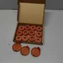 15 Pack Trimmer Spool Line for Worx,(WA0010)Replacement Weed Wacker String for Worx Weed Eater,Trimmer Line Refills 0.065'' for Worx,Suitable for Worx String Trimmers(12 Trimmer Spools,3 Trimmer Caps)