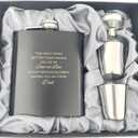 Having You Son-in-Law Dad Flask - Perfect Fathers Day & Birthday Gift for Son in Law