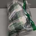 Smiry Rectangle Picnic Table Cloth, Elastic Waterproof Fitted Vinyl Tablecloths, Flannel Backed Buffalo Plaid Table Covers for Dining, Camping, Outdoor (White and Grey, 30" x 60")