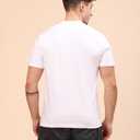ENCIGER Mens Cotton V-Neck T-Shirt Soft, Breathable Short Sleeve Tee Classic Fit Casual Everyday Wear (White, S) (S)