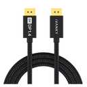 IVANKY DisplayPort Cable 10ft 1.4, 8K DP to DP Cable[8K@60Hz, 4K@144Hz, 1080P@240Hz], Support HBR3, 32.4Gbps, HDCP 2.2, HDR, 8K Display Port Cord Compatible for Gaming Monitor, TV, PC, Laptop - 10ft