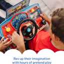 Melissa & Doug PAW Patrol Rescue Mission Wooden Dashboard Kids Activity Board, Toddler Sensory Toys, Pretend Play Driving Toy, PAW Patrol Toys for Kids Ages 3+, 14.6 x 9.2 x 7.1