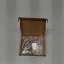 6 Pack M6 Stainless Steel Eye Bolts with Nuts, 1/4" x 1" Long Lifting Ring Eye Bolt Eye Bolts Heavy Duty for Hang Tie Down Outdoor (6, M6x26mm (1/4"x1"))