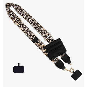 Clip And Go Strap For Phone With Wallet,Phone Strap With Zippered Pouch,Phone Strap Crossbody Pack of 2