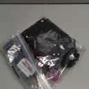 GUANYY Mini Sequin Skirt for Women Sexy Stretchy Pencil Bodycon Night Out Party Club Sparkly Skirts (Black), X-Large