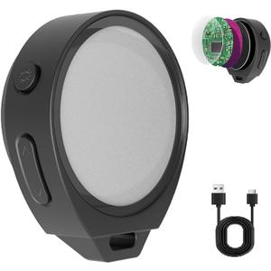 Funnel Microscope Magnifying Glass, 10X/13X/15X Mini Coin & Jewelry Magnifier with White/UV Light, Photo/Video Capture, USB-Compatible for Windows & Mac, Portable Coin and Jewelry Loupe (1PCS)