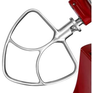 Gdrtwwh Stainless Steel Flat Beater Attachment for KitchenAid 4.5-5 Quart Tilt-Head Stand Mixer,Dishwasher Safe