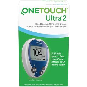 ONE Touch Ultra 2 Blood Monitoring System - Complete Kit (Strips and Supplies Are Not Included)