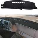 POSAID Dash Cover for 1997-2000 Chevy Chevrolet Silverado/GMC Sierra C1500 C2500 C3500 K1500 K2500 K3500, Dashboard Cover for 1997-1999 Chevy Tahoe/GMC Yukon, for 1999-2000 Cadillac Escalade, Black