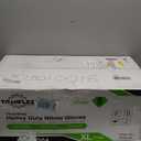 Heavy Duty Industrial Nitrile Gloves with Raised Diamond Texture, 8-mil, Latex Free (Green/Dark Green/Yellow) XL