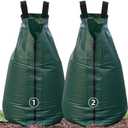 USHIGHTLIGHT All New 20 Gallon Tree Watering Bag, Slow Release Watering Bag for Trees, Portable Tree Drip Irrigation Bag, Water Saving Irrigation Water System(1/2/3) (2, 20 Gallon)