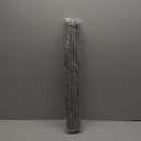 No Tools No Drill Cordless Roman Shades for Indoor Windows 100% Blackout, 24" W  64" H Charcoal