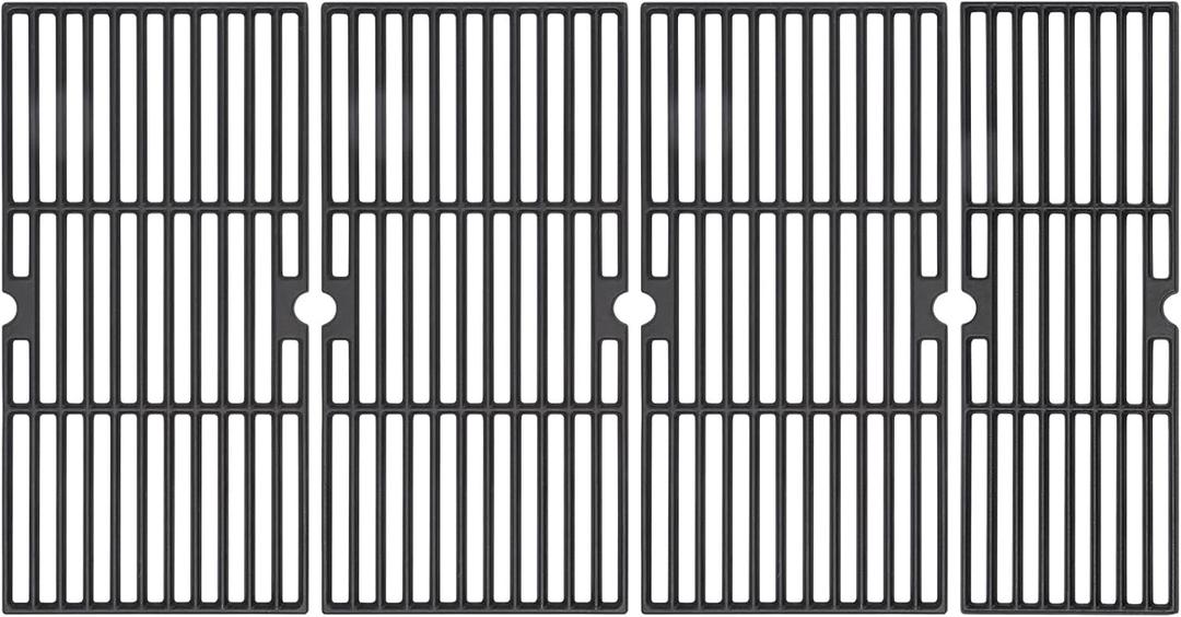 Cooking Grates for Charbroil Performance Grill - 6 Burner 463244819, Grill Grates for Charbroil Grill 463276517, 463245917, 463276617, Cast Iron, 18"