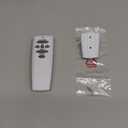 Saillong Ceiling Fan Remote Control Compatible with Hampton Bay UC7083T, Fan Remote with Battery, Reverse, 3 Speed Wind Speed and Light On/Off - Wall Mount