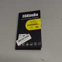 EGKimBa Privacy Screen Protector Compatible with iPhone 14 Pro Max, iPhone 16 Plus, 15 Plus, 6.7 inch Gradient Colorful Electroplated Anti-Spy Anti-Blue Light Tempered Glass