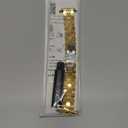 Moolia Stainless Steel Bracelet Compatible with Apple Watch Band 42/41/40/38/46/45/44/49mm Designer Elegant Metal Women Replacement Bracelet for iWatch Series 11 10 9 8 7 6 5 4 3 2 1 SE/Ultra1/2/3 (Gold)