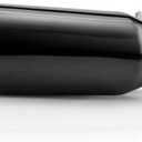 A-KARCK Exhaust Tips Black Chrome 3" Inlet, Muffler Tip with Never Fading and Peeling Coating, 3" Inlet to 4" Outlet 12" Long
