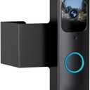 LOCKA Blink Doorbell Mount, Full-Metal Anti-Theft, No-Drill, Compatible with Blink Video Doorbell 1st Gen, Not for 2nd Gen, Black, Stainless Steel, Door Mount