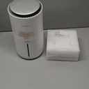 MistFree Evaporative Humidifier for Bedroom, 3L No White Dust for Sensitive Individuals, Auto Humidity Control, Works with Tap Water, Night Light, Easy Clean Tank for Home & Small Room