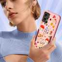 for Moto G Power 5G 2024 Case Women - Cute Girls Phone Cover Girly Kawaii Aesthetic Design Mushroom Heavy Duty Protective Shockproof Military Grade for Motorola Moto G Power 5G 2024 Cases