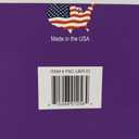 Purple Ultimate Seat Cushion, Large 2.5 Inch Gel Seat Cushion, Back