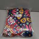 7 x Bohemian 100% Blackout Curtains for Bedroom 96 inch Long 2 Panels Set Boho Colorful Mandala Thermal Insulated Room Darkening Window Drapes Patterned Black Out Curtains for Living Room, 52Wx96L