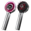 Breo Scalp3 Shiatsu Massaging Brush - IPX7 Waterproof Cordless Electric Massage Brush for Deep Scalp and Hair Massage, Portable Head Massager for Muscle Relaxation (Sliver)