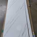 ROOMTEC Laminate Countertop, Wood Countertop for DIY, Table Top, Washer Dryer Counter Top, 72" L x 25.56" W x 0.75" Thick(Marble Texture)