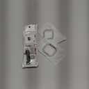 Supoix Compatible with Apple Watch Band 38/40/41/42/44/45/46/49mm+ Case, Women Jewelry Bling Diamond Rhinestone Replacement Metal Bands & 2 Pack PC Protector Case for iWatch Ultra 3/2/1 Series 11/10/9/8/7/6/5/4/3/2/1/SE (Silver)