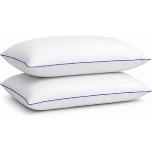 King Size Pillows Set of 2  Bed Pillows for Sleeping, Down Alternative Pillows, Soft Yet Supportive, Maintains Loft, Hotel Quality, Machine Washable