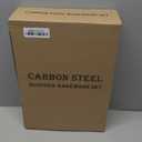 Baking Pans Set, Nonstick Stackable Bakeware Sets, Oven Pans for Cooking, AIVIKI 6 Pieces Baking Sheets Set Including Cookie Sheet, Deep Roaster Pan, Square Pan, Loaf Pan, Muffin Pan, Carbon Steel